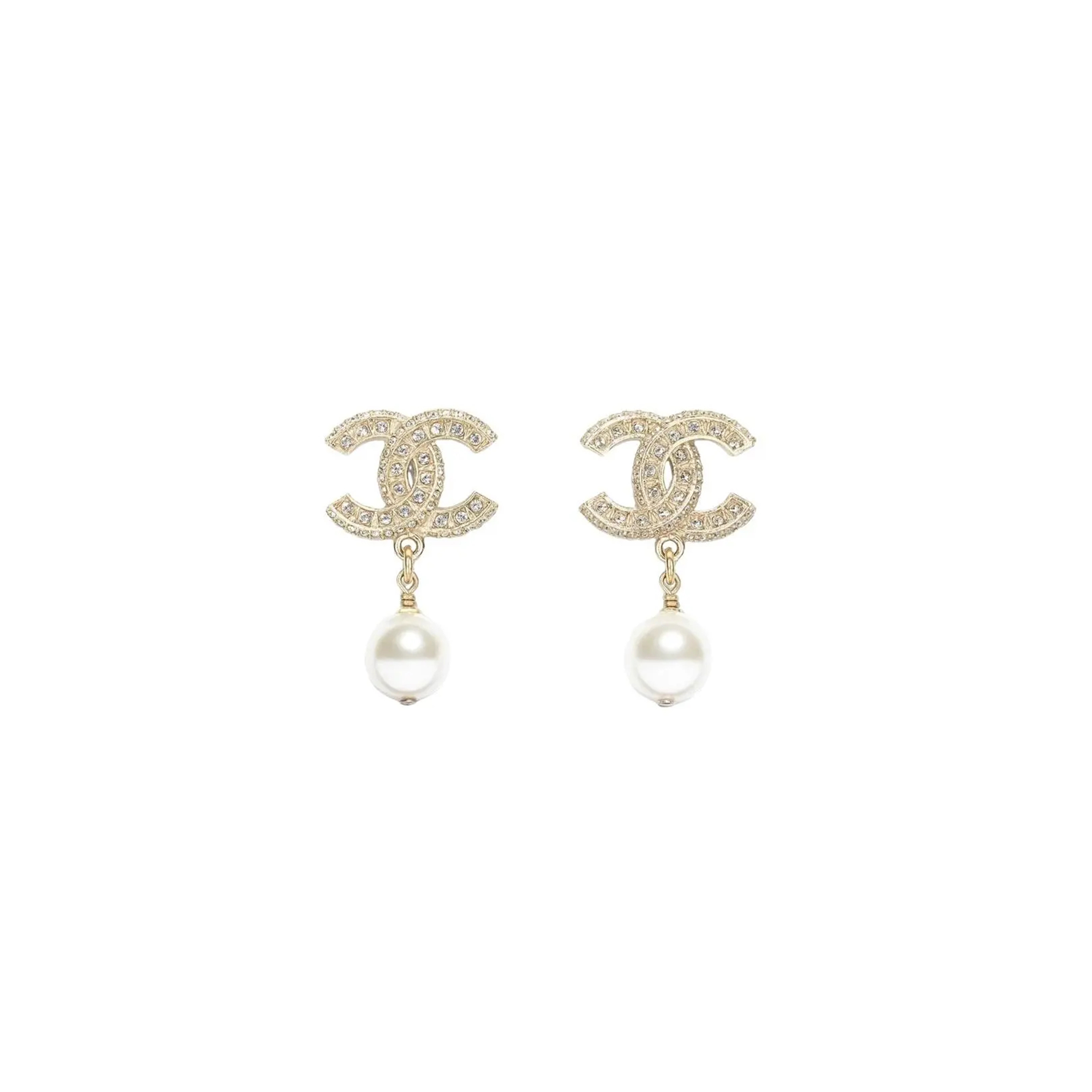 CHANEL CC EARRINGS A86506